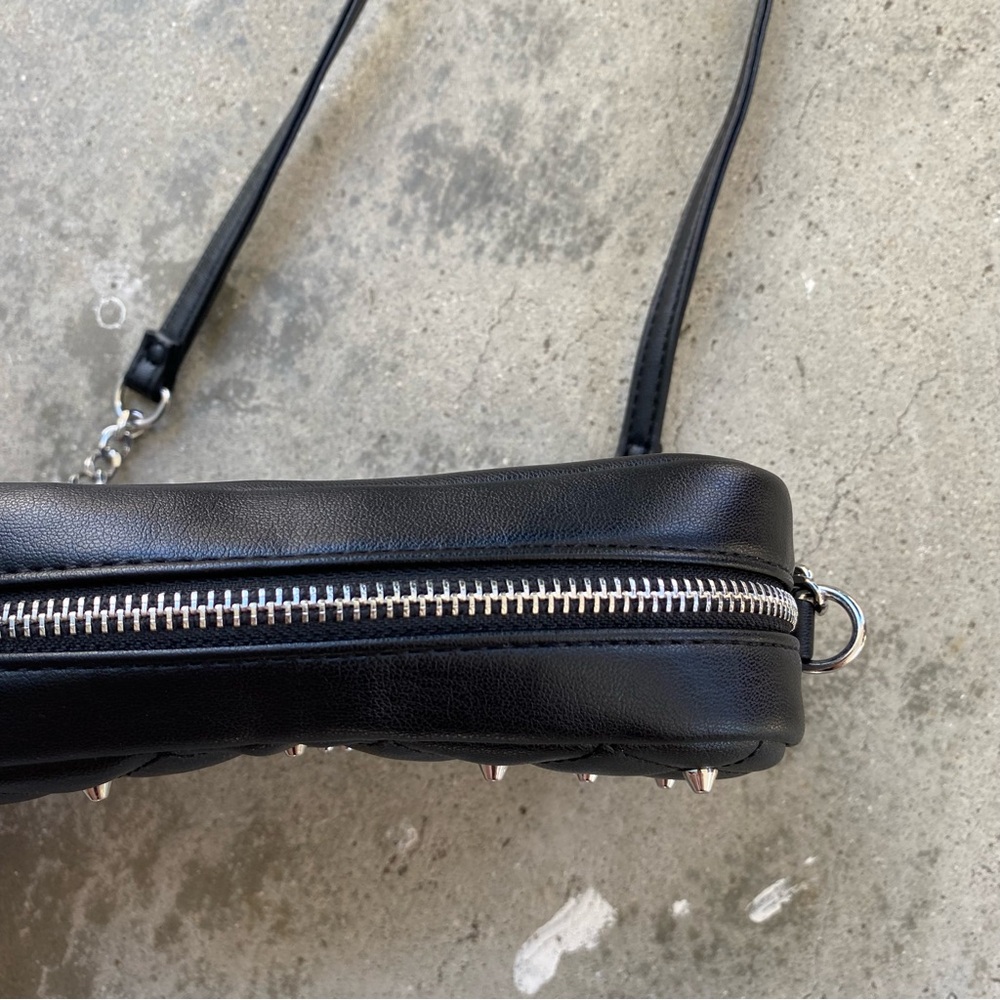 Rebecca Minkoff | Quilted Studded Crossbody Bag - Picture 12 of 14